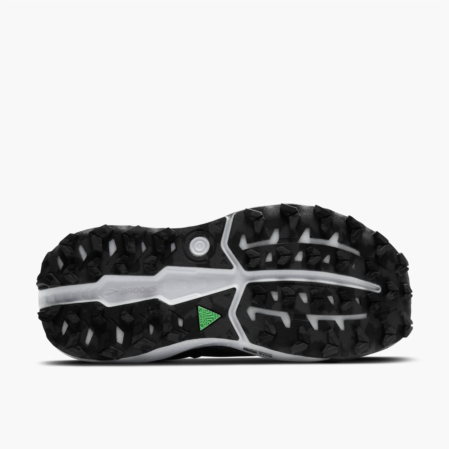 BROOKS Women's Caldera 8 Trail-running Shoes in black blackened pearl white 1 - women's shoe - view 7