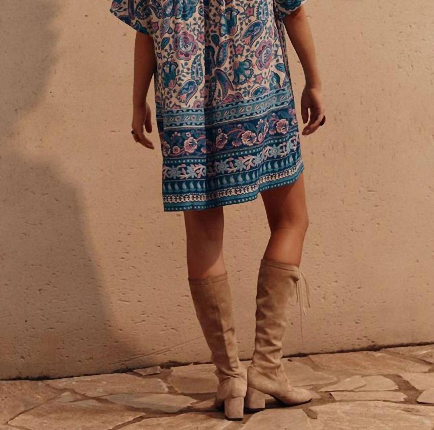 Spell - Marmont Flutter Tunic Mini Dress