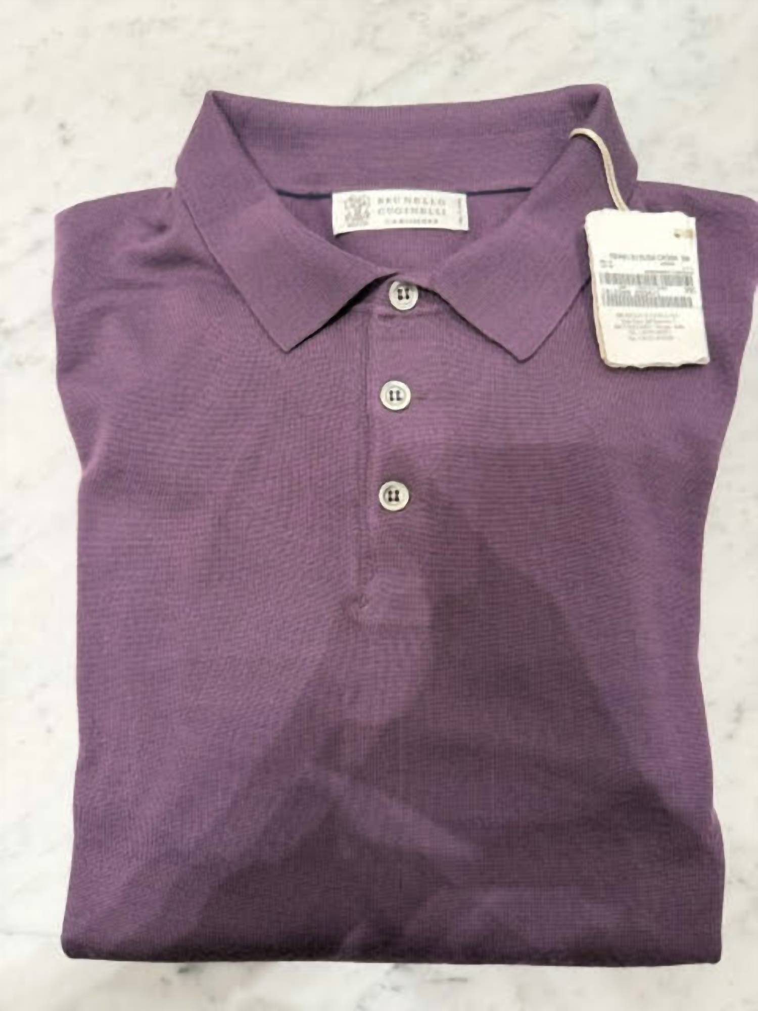 Brunello Cucinelli - Men's Cashmere Long Sleeve Polo