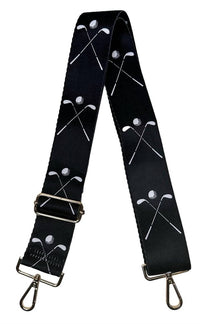 AHDORNED Women's Sports Guitar Straps in fairway clubs black - women's item