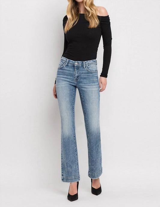 Vervet By Flying Monkey - Brittany Mid Rise Bootcut Jean