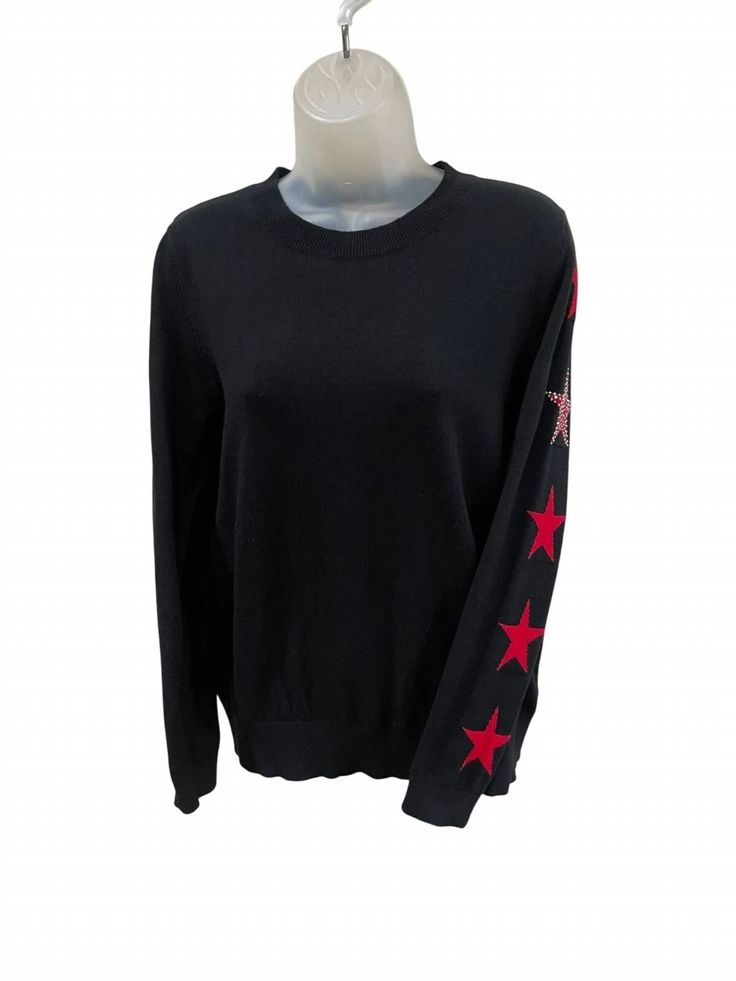 Elan - Star Sleeve Sweater