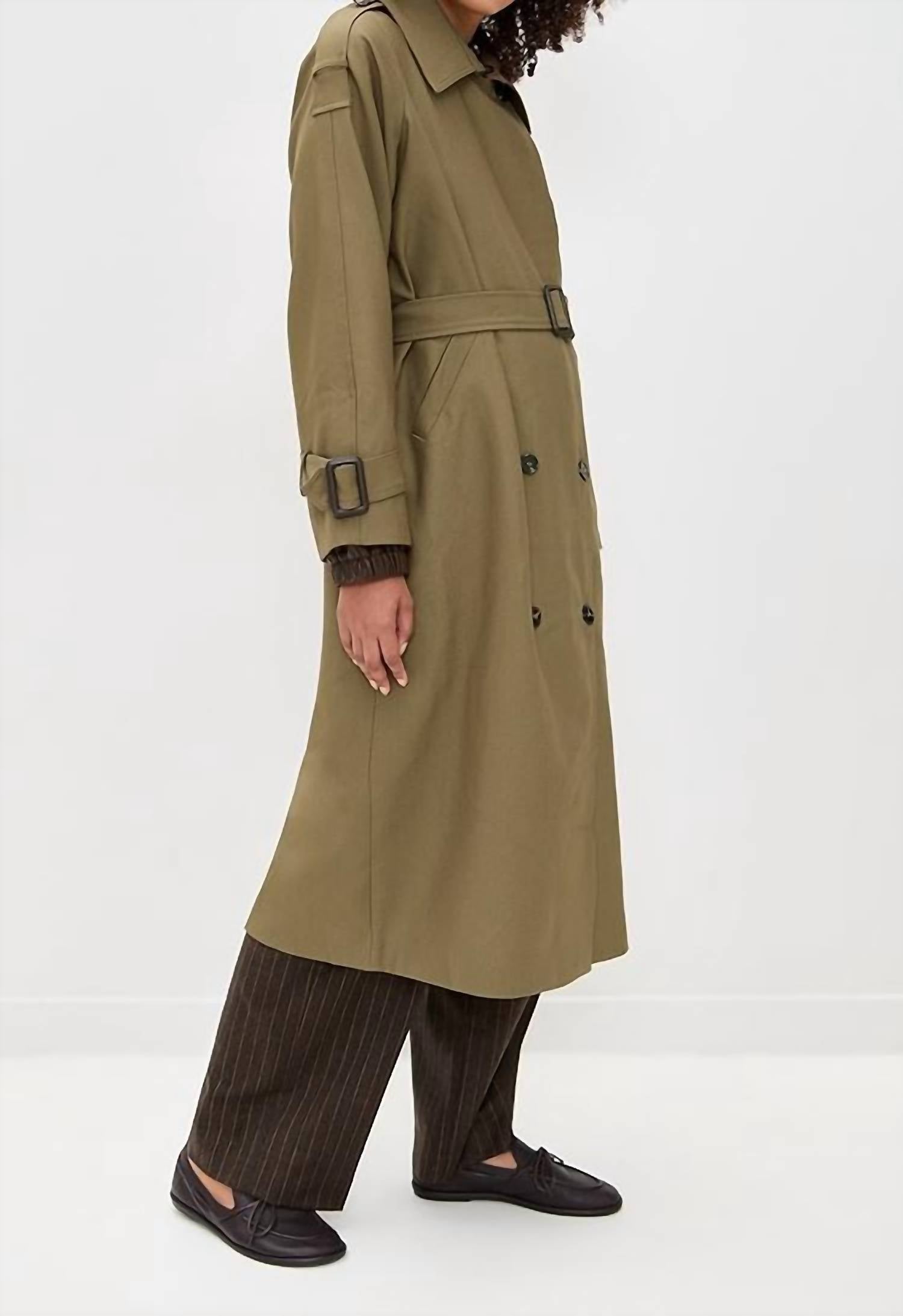 Line And Dot - Linden Trench Coat