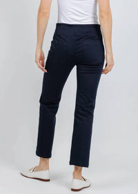Elliott Lauren - Modern Twill Pull-on Pants With Pocket