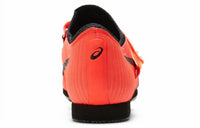 ASICS Men's Triple Jump Pro 3 Shoes in sunrise red black - men's shoe - detail view