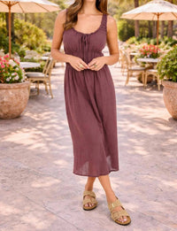 Sadie & Sage - So Cal Sleeveless Midi Dress