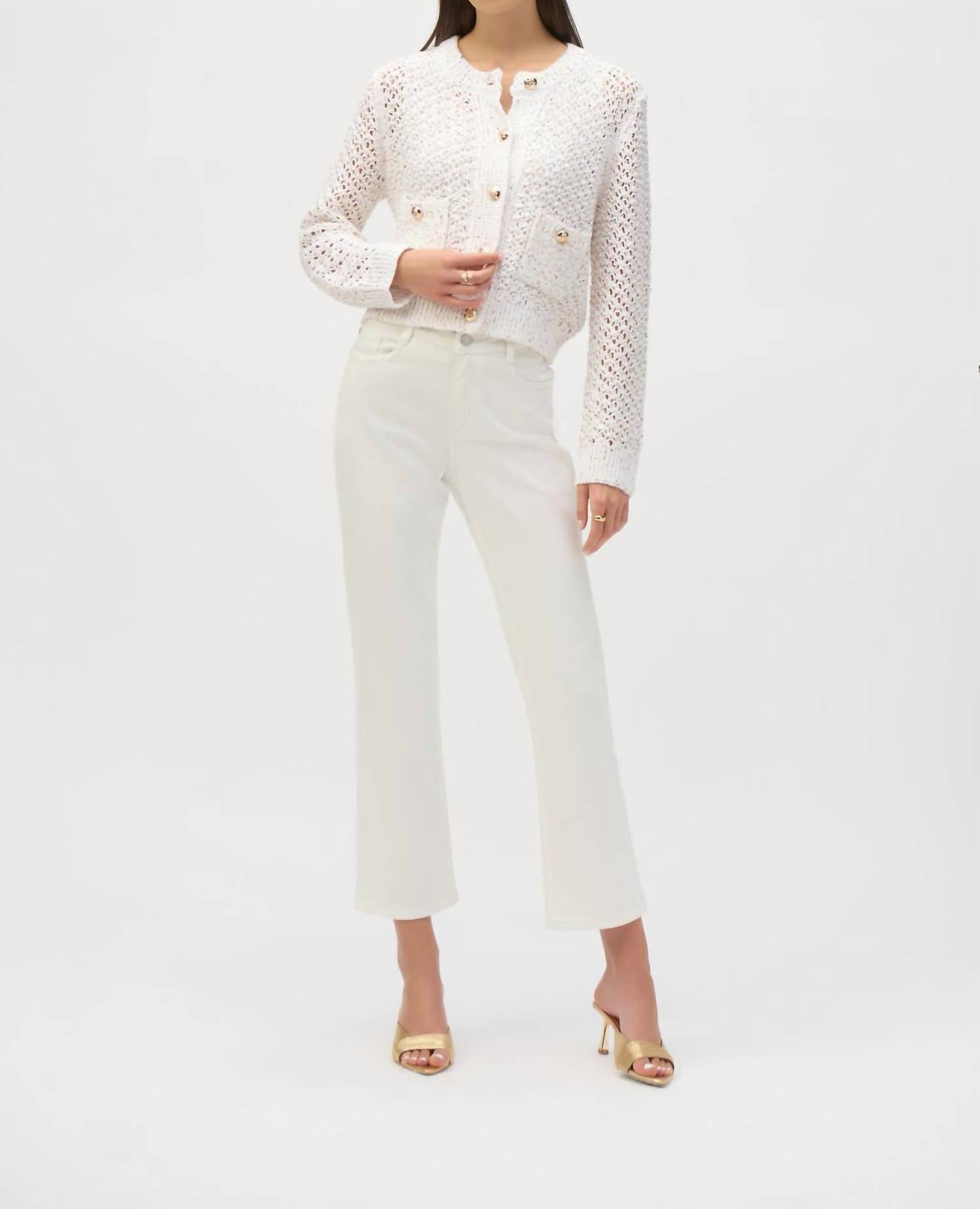 Joseph Ribkoff - Open Knit Cardigan