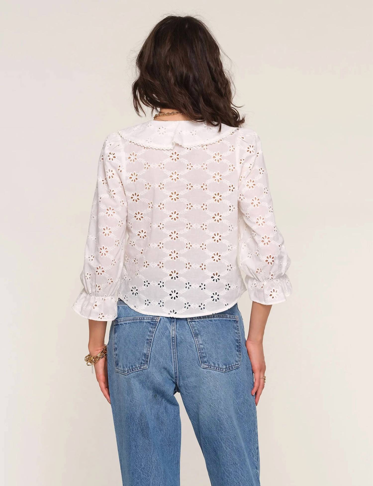 Heartloom - Dena Cotton Eyelet Top