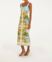 Farm Rio - Royal Sea Maxi Dress