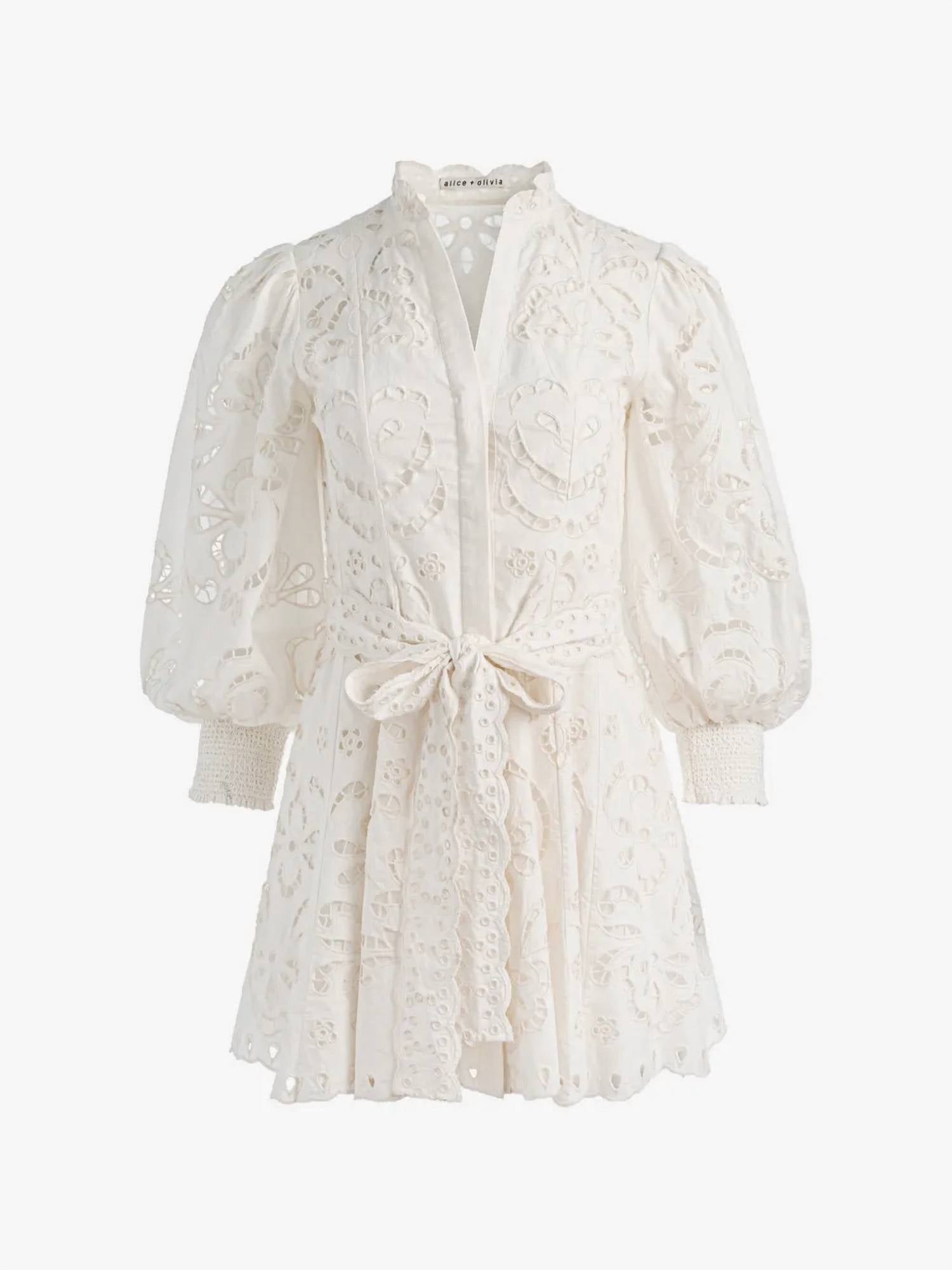 Alice + Olivia - Lucy Shirt Mini Dress