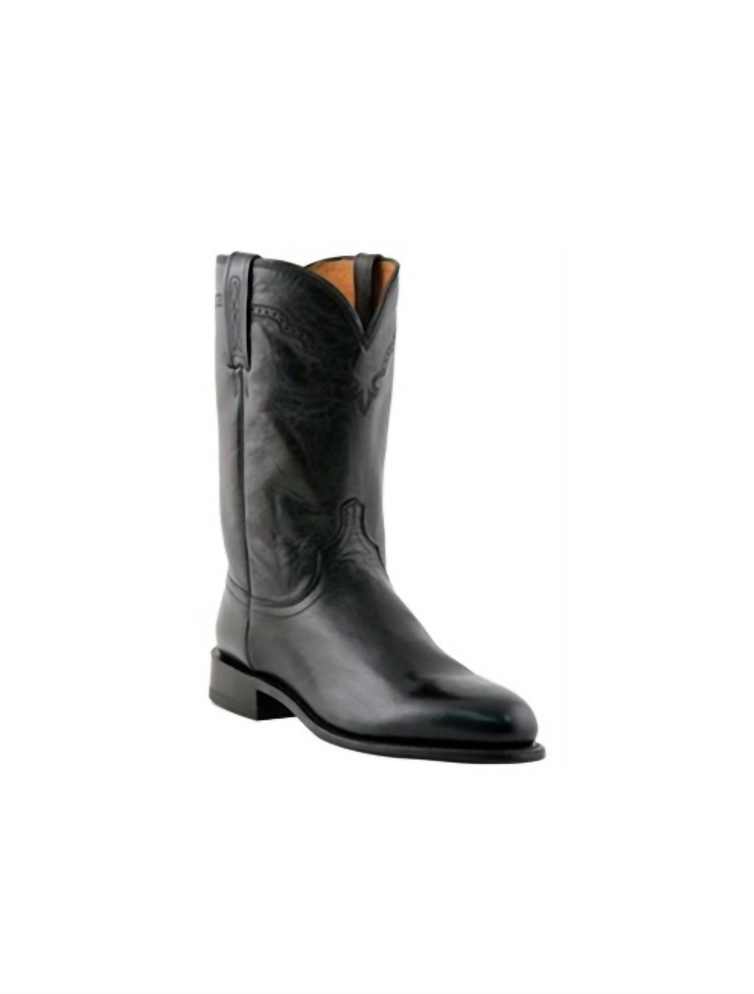 Lucchese - Men's Lawrence Calf Roper Boots