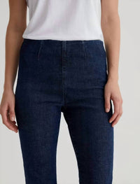 AG Jeans Farrah Boot Crop Jeans in hyacinth 1 - women's jeans - alternate view