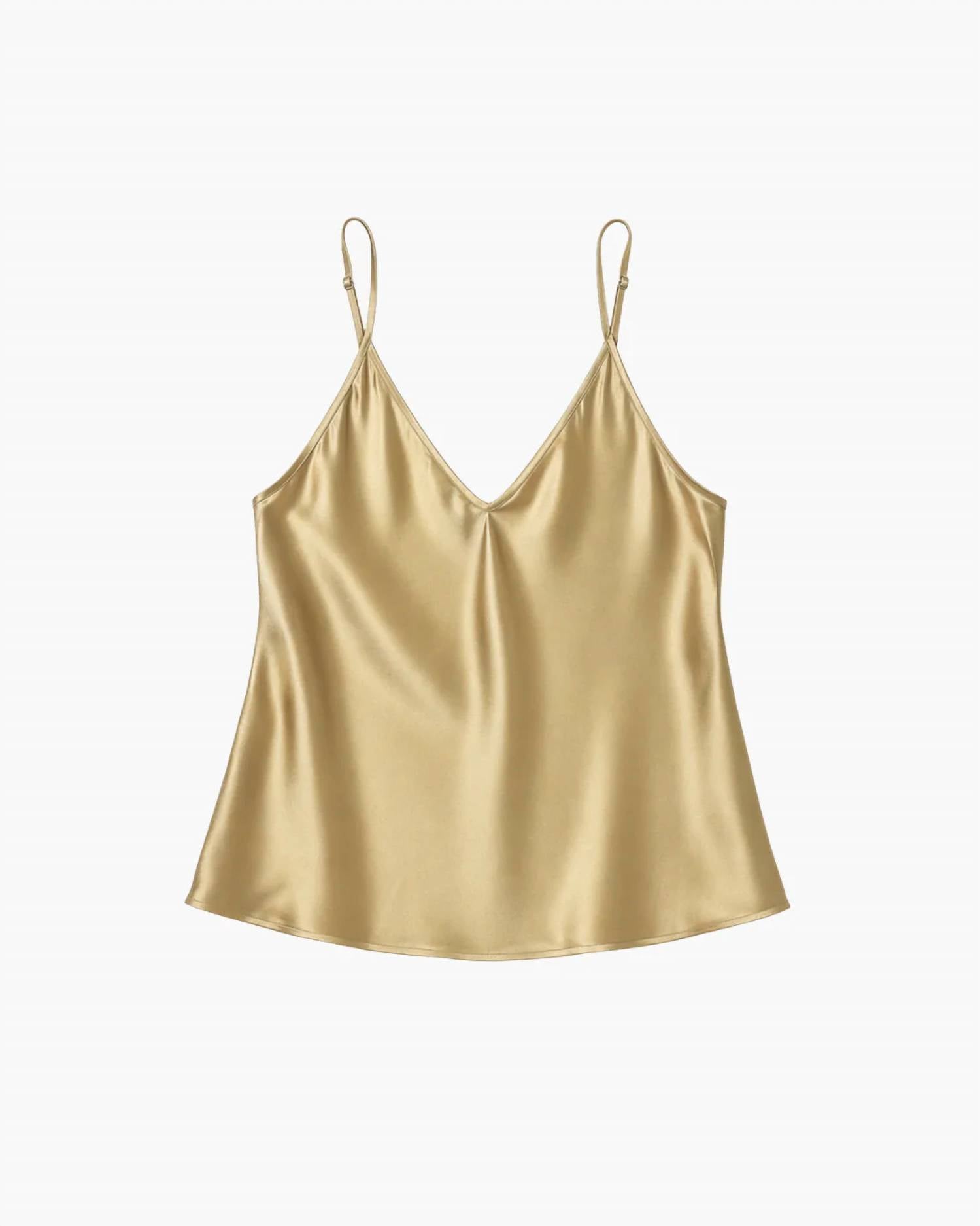 Brazeau Tricot - V-neck Silk Cami Top