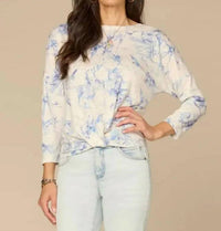 Democracy - Three Quarter Twist Hem Top