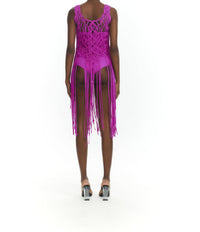 Nhall Resortwear - Women's Olivia Cover Up Macrame