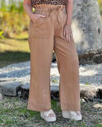 Hatley - Tie Front Wide Leg Pants