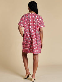 Stewart Simmons - Bama GameDay Twill A-Line Dress