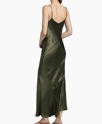 Vince - PANELED BIAS SLIP DRESS