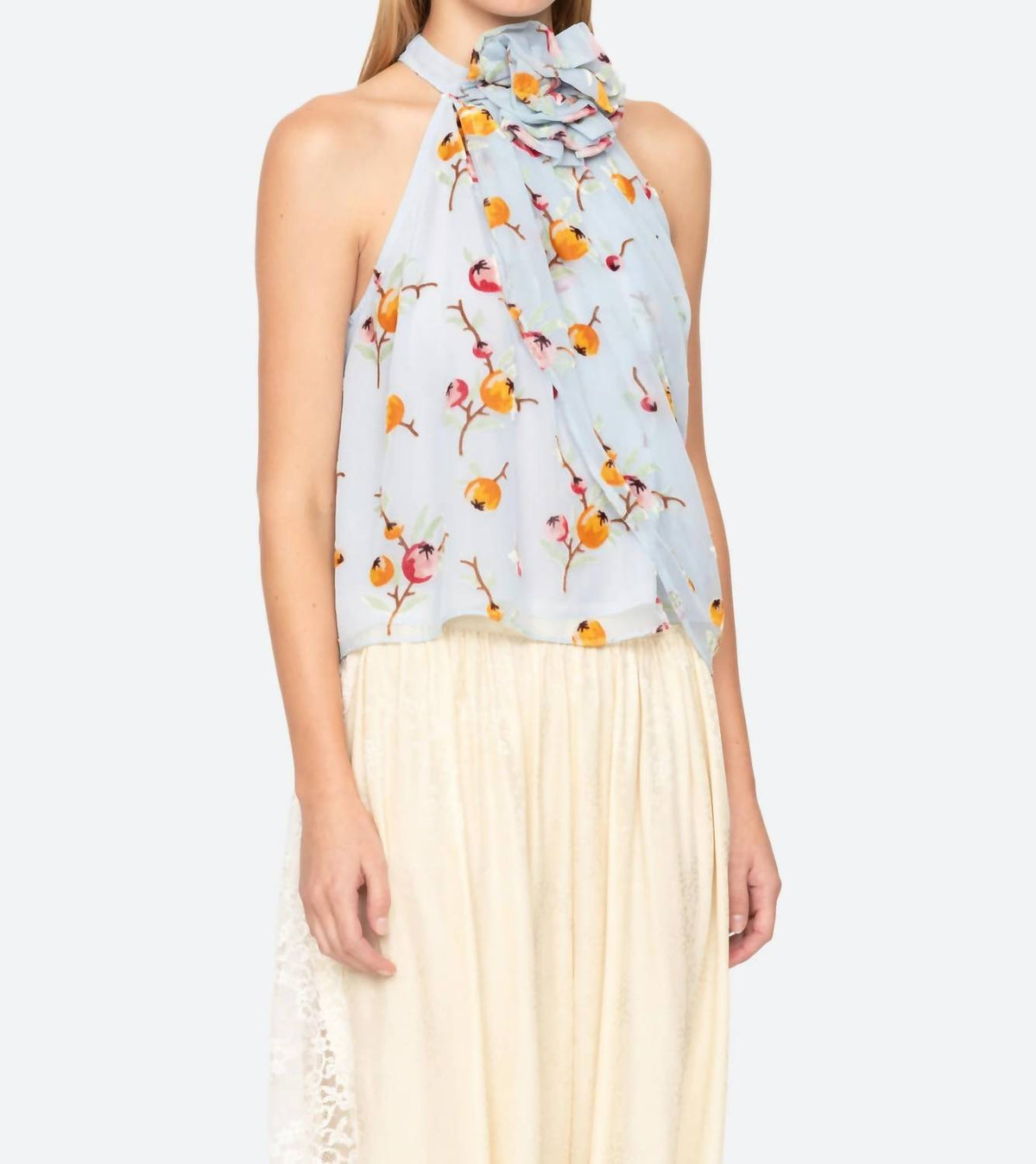 Sea - Freya Print Tank Top