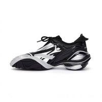Balenciaga - Women's Tyrex Logo-print Metallic Rubber Shoes