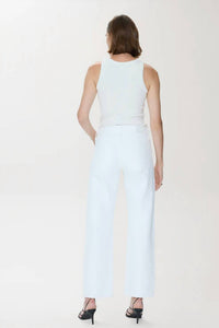 Pistola - Lexi Mid Rise Bowed Straight Jeans