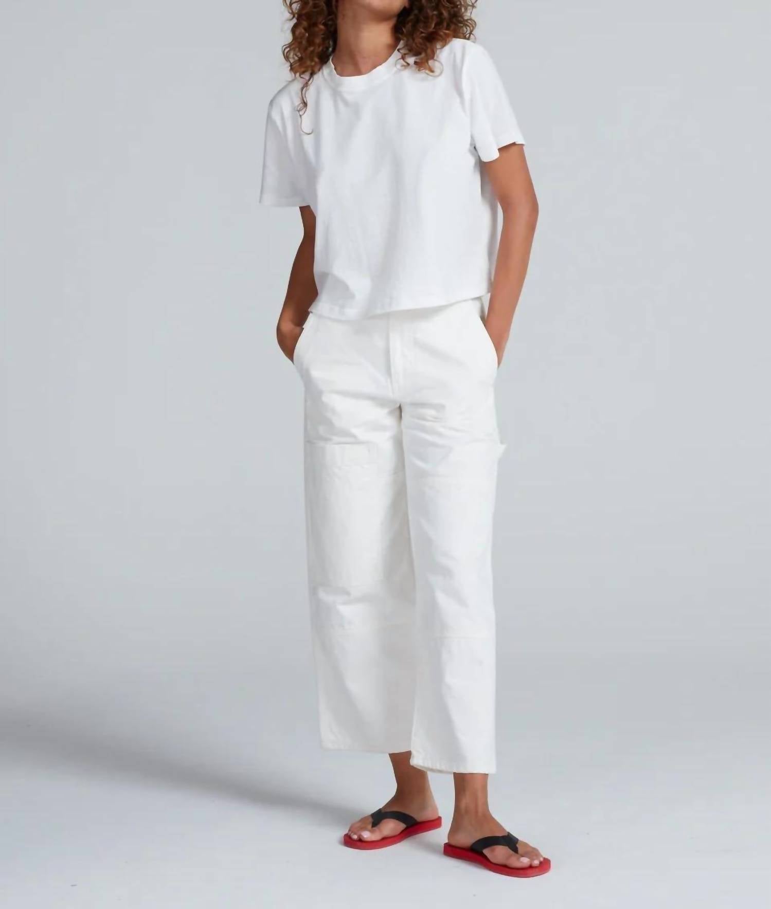 Askk Ny - Cropped Carpenter Pants