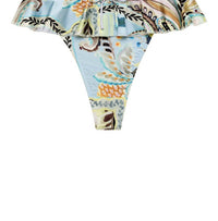 Montce - St. Barths Floral Tamarindo Ruffle Bikini Bottom