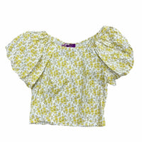 J.Crew - Fitted Puff-sleeve Top
