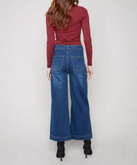 Charlie B - Crop Wide Leg Jeans