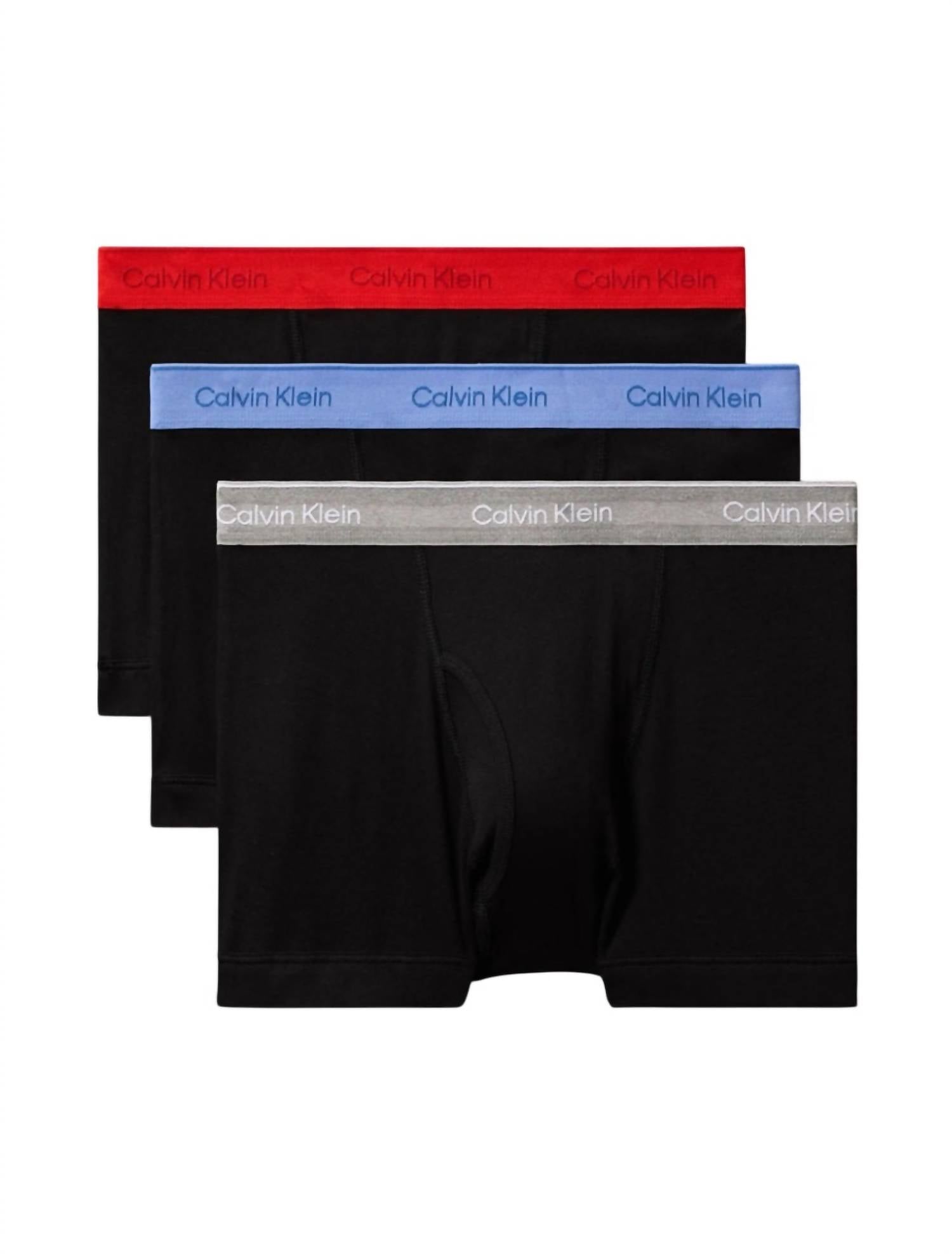Calvin Klein - Men's Underwear Cotton Classics Trunk - 3 Pack