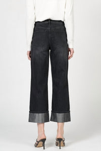 Dear John Denim - Holly Metallic Straight Leg Jean