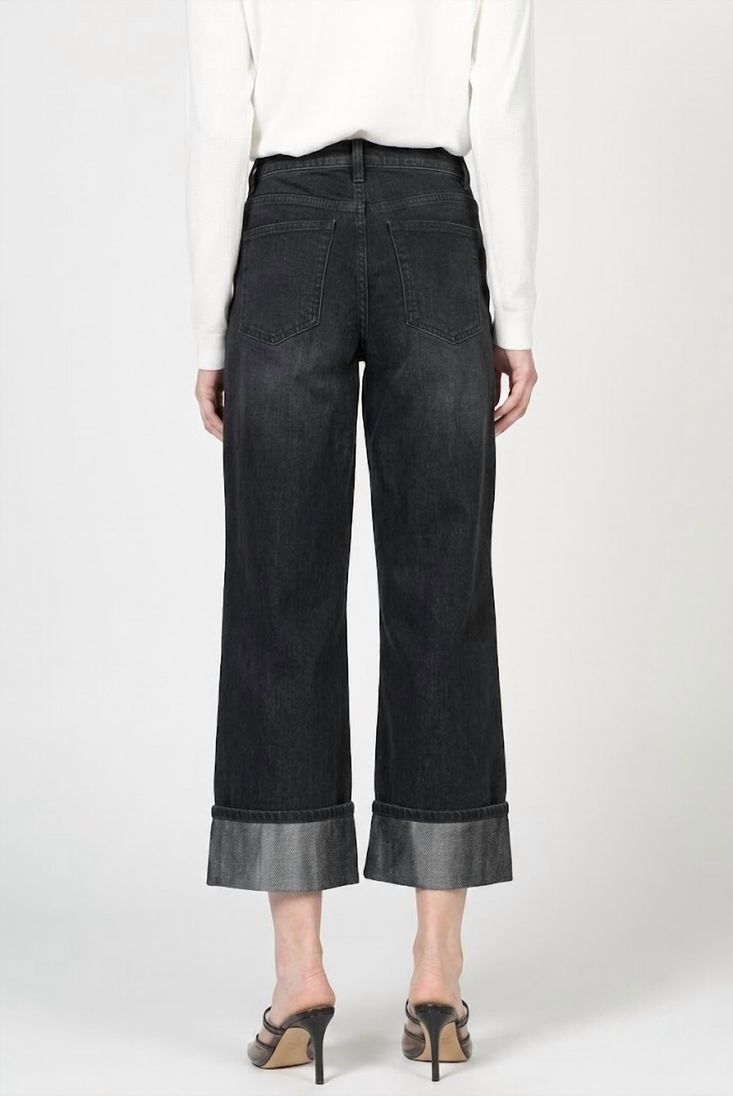 Dear John Denim - Holly Metallic Straight Leg Jean