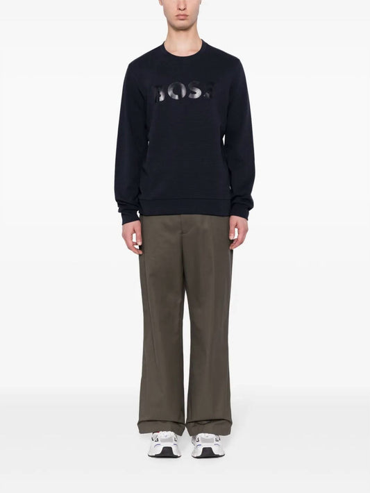 Hugo Boss - Salbo Mirror Cotton Sweatshirt