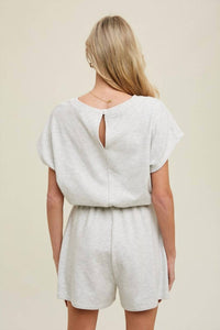 Wishlist - Heather Dolman With Drawstring Romper