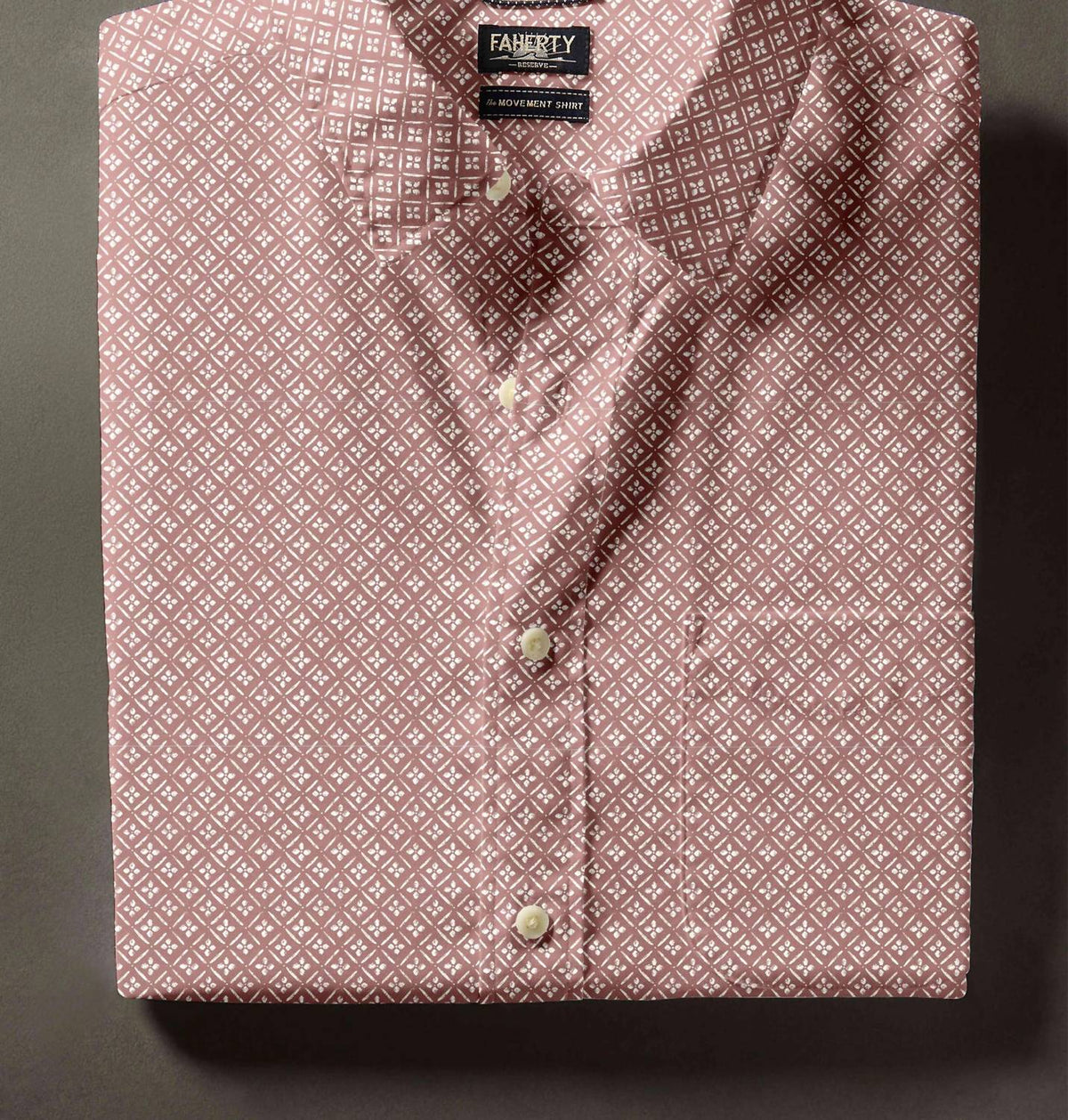 Faherty - Men's Short Sleeve Movement Monterey Shirt