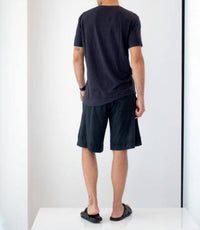 Crossley - Linen V-neck T-shirt