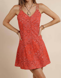 Sage The Label - Bandana Print Dress