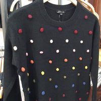 Charlie B - Pompoms Crew Neck Pullover