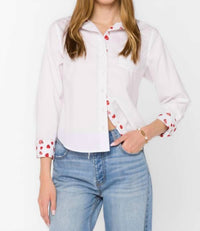 Velvet Heart - Strawberry Fields Shirt