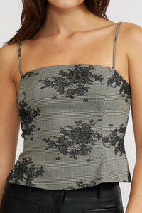Lucy Paris - Heather Embroidered Top