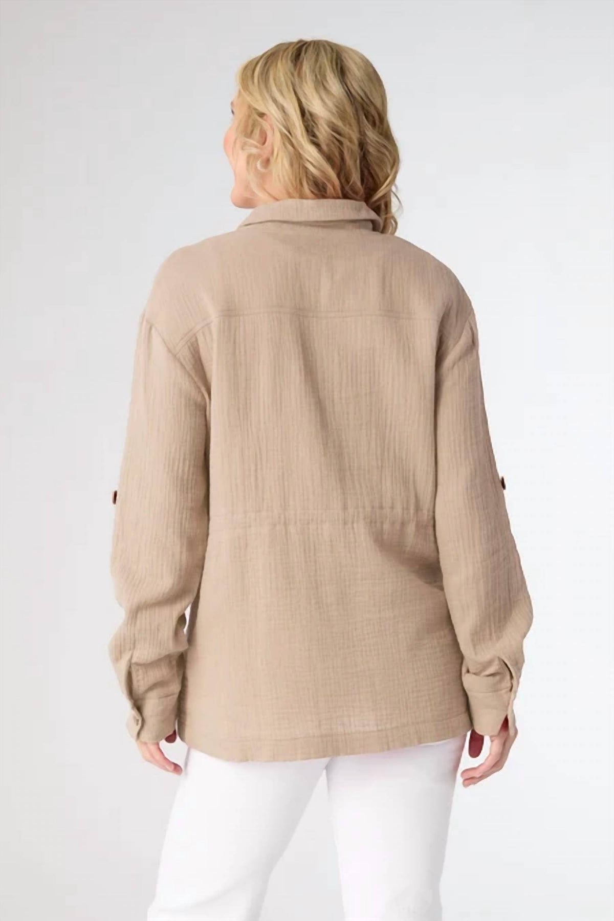 Coco + Carmen - Hazel Gauze Button Front Cardigan