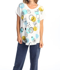 Jess & Jane - Mineral Washed Double Gauze Top