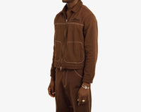 Mechali - Contrast Stitch Worker Jacket