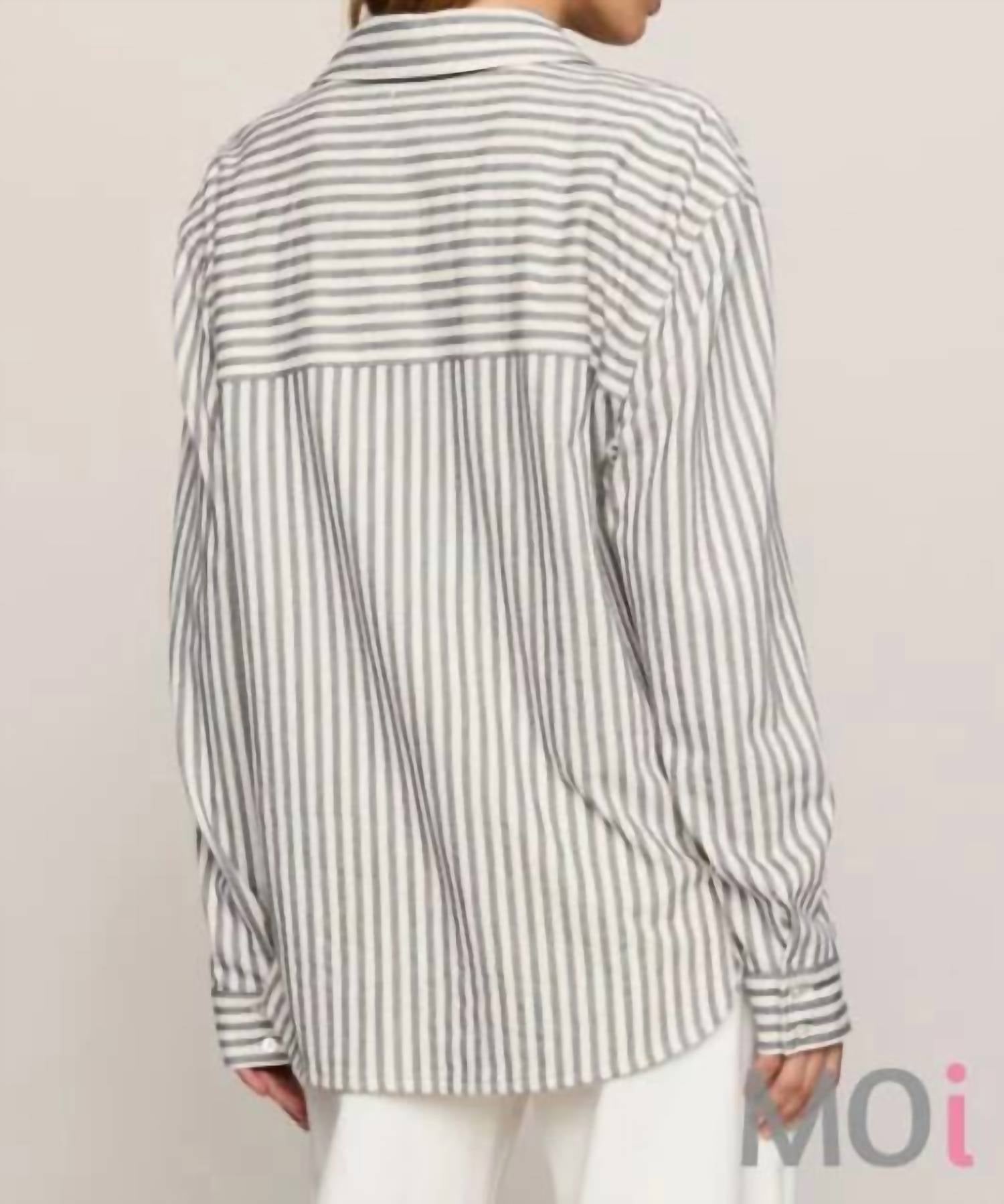 Z Supply - Reese Button Up Stripe Top