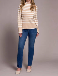 Tribal - Mock Stripe Sweater