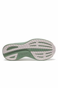 SAUCONY Men's Ride 18 Running Shoes in white olivine 1 - men's shoe - alternate view
