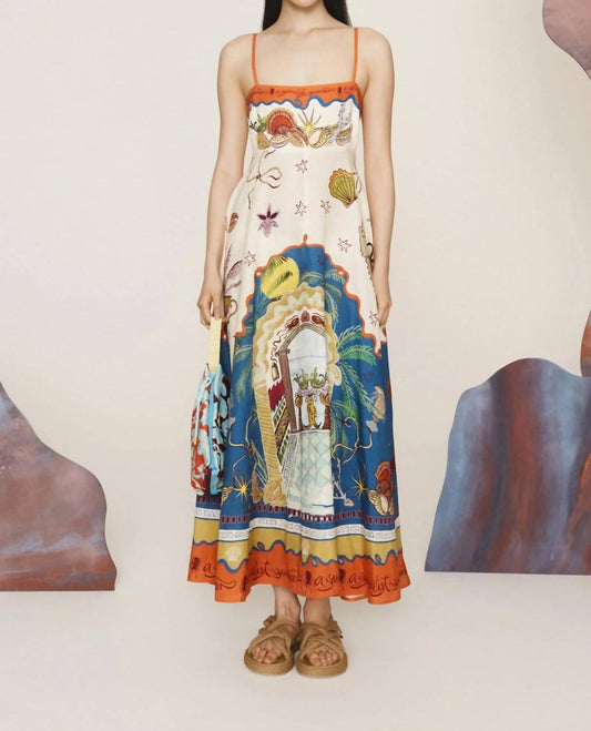 Alemais - Surrealist Summer Sundress