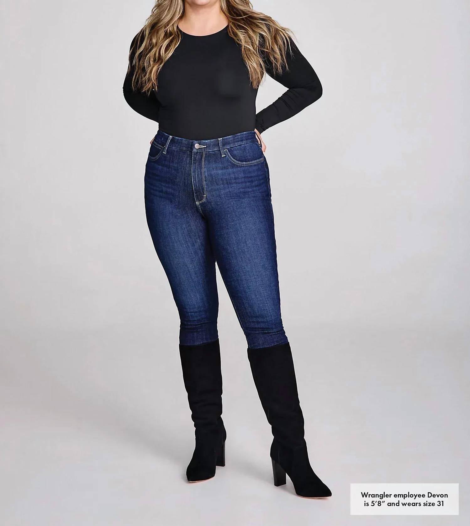 Wrangler - Bespoke Skinny High Rise Jeans