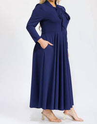 Karen T Design - Bow Tie A-line Dress