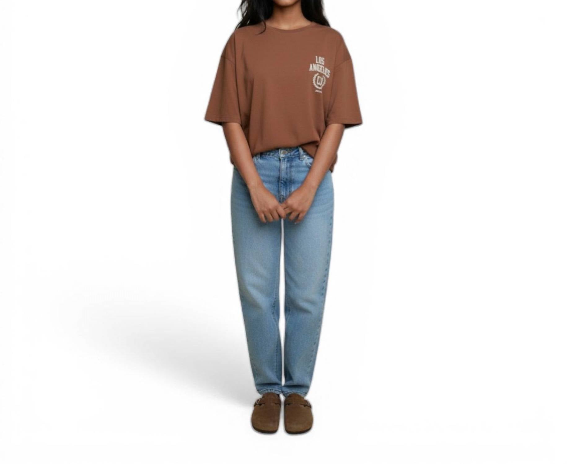 Ambar - La Logo Relaxed Fit T-shirt